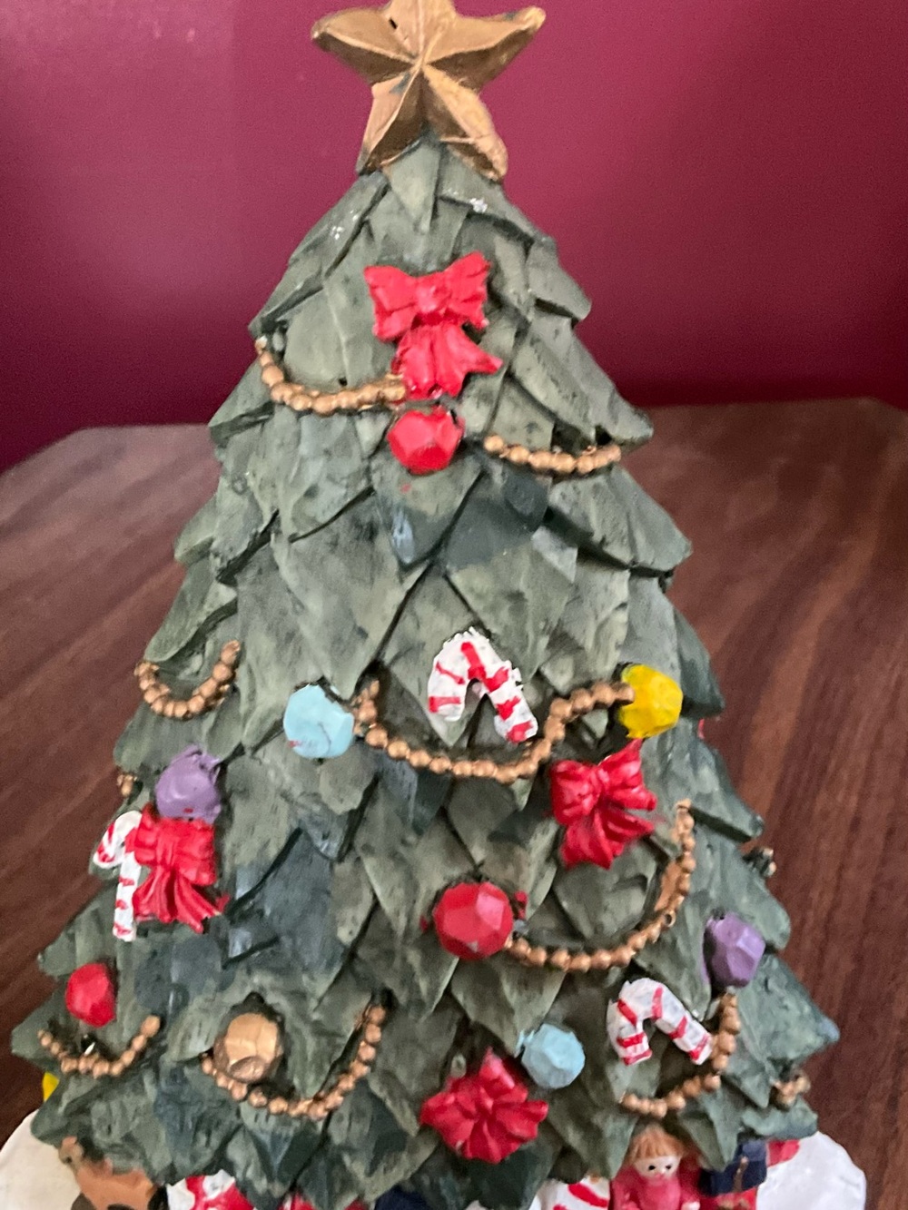 Vintage 1980s World Bazaars Holliday Collection Christmas Tree